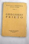 Gregorio Prieto / Gregorio Prieto