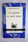 La invasión o El loco Yégof / Erckmann Chatrian
