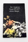 Poesia 1970 1977 / Pere Gimferrer
