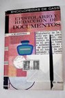 Epistolario y redaccin de documentos / Antonio de Armenteras