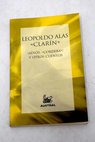 Adis Cordera y otros cuentos / Leopoldo Alas