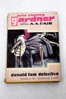 Donald Lam detective / Erle Stanley Gardner