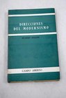 Direcciones del modernismo / Ricardo Gulln