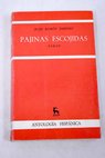 Pjinas escojidas Verso / Juan Ramn Jimnez
