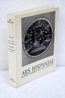 Ars Hispaniae historia universal del arte hispnico 18 Miniatura grabado encuadernacin