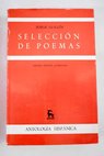 Seleccin de poemas / Jorge Guilln