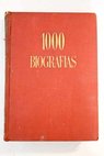 1000 biografías abreviadas / Juan Reglá