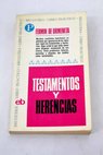 Testamentos y herencias / Fermín de Urmeneta