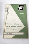 Situación y difusión de la literatura española en el extranjero conferencia pronunciada en el Ateneo de Madrid el día 17 de enero de 1967 / Paul Werrie