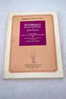Retablillo de don Cristóbal y doña Rosita aleluya popular basada en el viejo y desvergonzado guiñol andaluz / Federico García Lorca