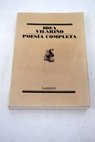 Poesía completa / Idea Vilariño