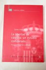 La libertad de ctedra un estudio comparado / Carlos Vidal Prado