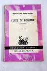Luces de bohemia esperpento / Ramón del Valle Inclán