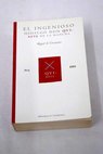 El ingenioso hidalgo don Quixote de la Mancha / Miguel de Cervantes Saavedra