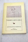 Antología poética / Federico García Lorca