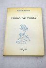 Libro de Tobía / Ramón de Garciasol