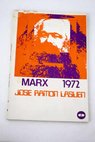 Marx 1972 / José Ramón Lasuén