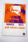 Marx 1972 / Jos Ramn Lasun