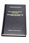 Tratados de crítica literaria / Dionisio de Halicarnaso