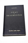 Odas y fragmentos / Baqulides