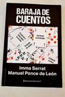 Baraja de cuentos / Serrat Inma Ponce de Leon Manuel