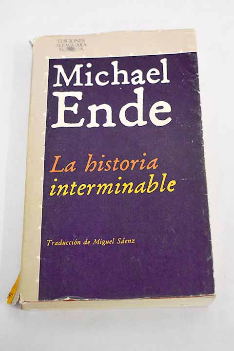 LA HISTORIA INTERMINABLE DE MICHAEL ENDE LIBRO EDICION AÑO 1983 EN