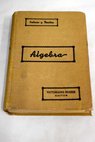 Algebra / Ignacio Salinas y Angulo
