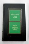 Poesas completas tomo I / Federico Garca Lorca