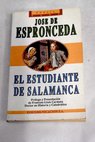 El estudiante de Salamanca y otras poesas lricas / Jos de Espronceda