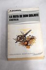 Castilla La ruta de Don Quijote / Jos Azorn Martinez Ruiz