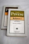 Relatos / Cesare Pavese