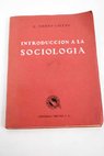 Introduccin a la sociologa / Enrique Tierno Galvn