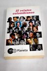 27 relatos colombianos