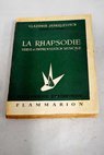 La Rhapsodie / Vladimir Jankélévitch