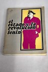 El Estado y la Revolución / Vladimir Ilich Lenin