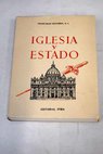 Iglesia y Estado / Francisco Segarra