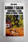 Campesinas otras obras en verso y prosa / Jos Mara Gabriel y Galn