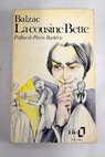 La Cousine Bette / Honor de Balzac