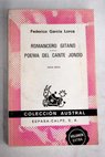Romancero gitano Poema del cante jondo / Federico Garca Lorca