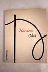 Odas / Quinto Horacio Flaco