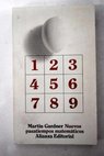 Nuevos pasatiempos matemáticos / Martin Gardner