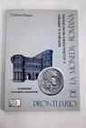 Prontuario de la moneda romana / F Álvarez Burgos