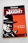 Los escrpulos de Maigret / Georges Simenon