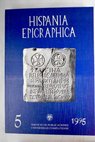 Hispania epigraphica nº 5