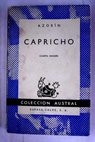 Capricho / José Azorín Martinez Ruiz