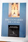 Diccionario de citas / Wenceslao Castaares