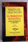 La marquesa Rosalinda farsa sentimental y grotesca / Ramn del Valle Incln