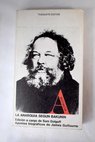 La anarquía según Bakunin / Mijail Aleksandrovich Bakunin