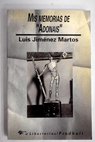 Mis memorias de Adonais 1963 1993 / Luis Jiménez Martos