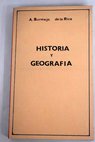 Historia y geografa segundo curso de bachillerato plan 1938 / Antonio Bermejo de la Rica
